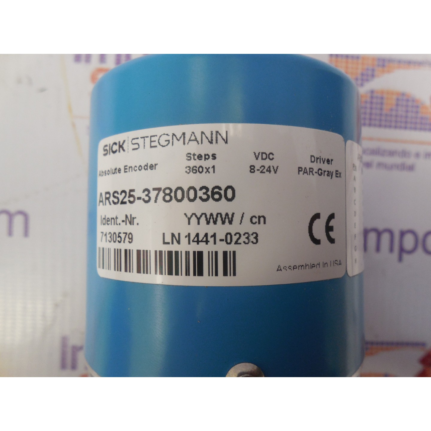 SICK STEGMANN	ARS25-37800360	ENCODER, RESPUESTOS MECANICOS	ENCODER, MECHANICAL SPARE PARTS