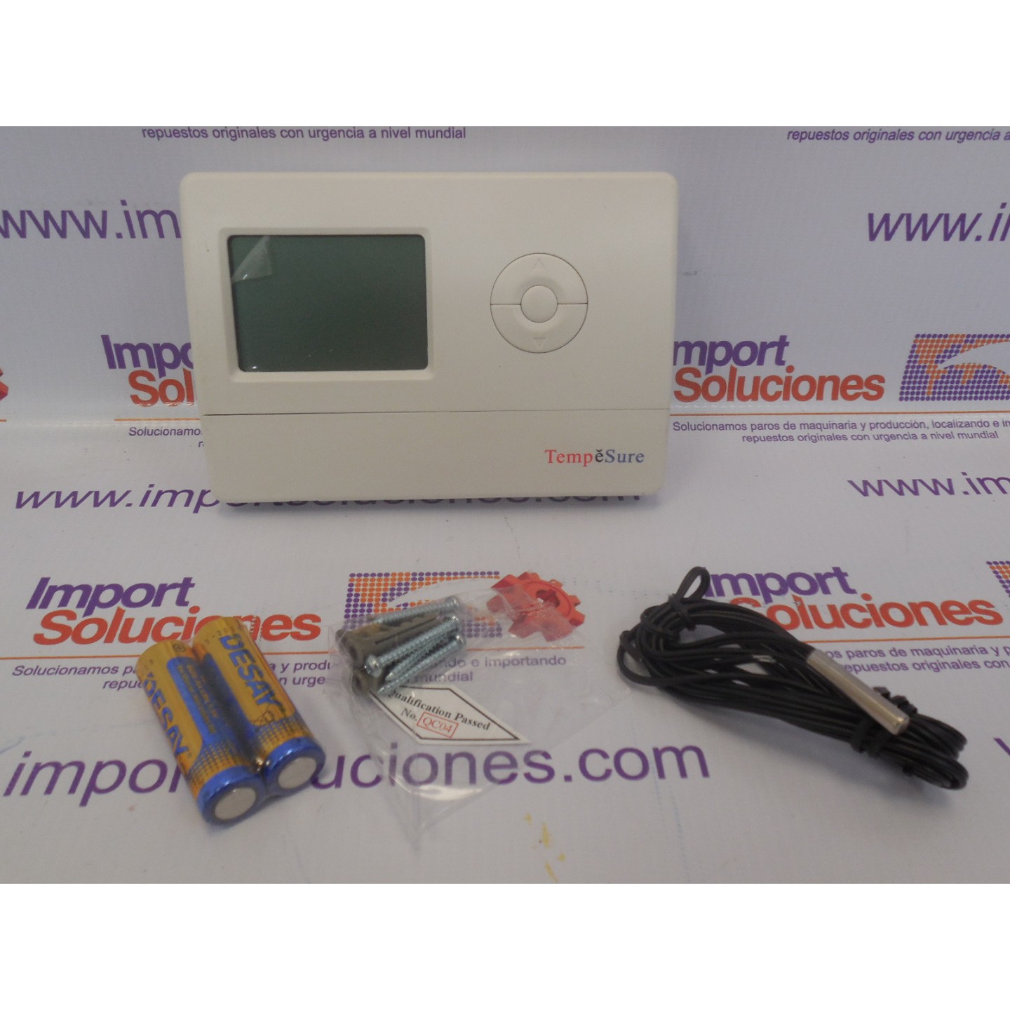 TEMPESURE PROGRAMMABLE DIGITAL THERMOSTAT REMOTE S