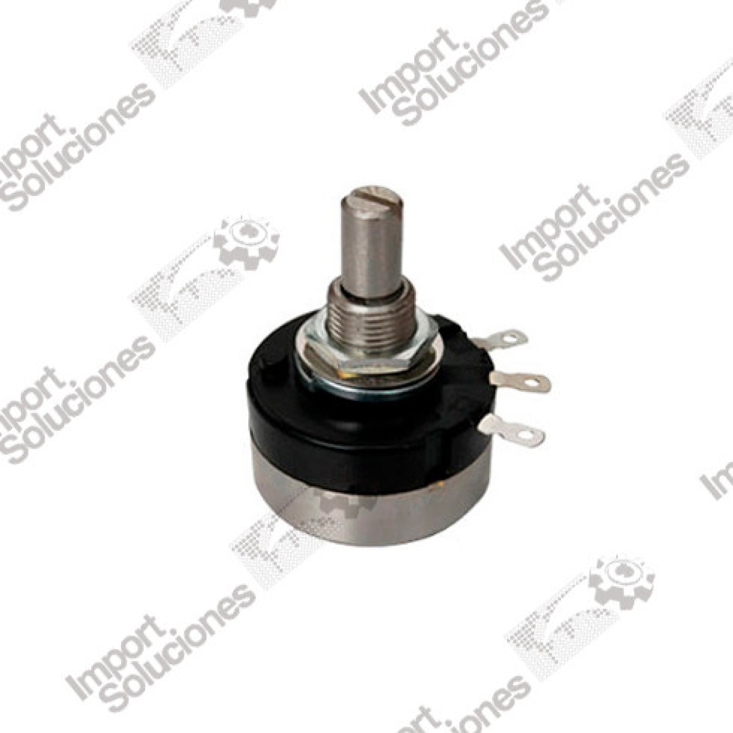 POTENCIOMETRO INDUSTRIAL DE UNA VUELTA 1 MG Y 6V