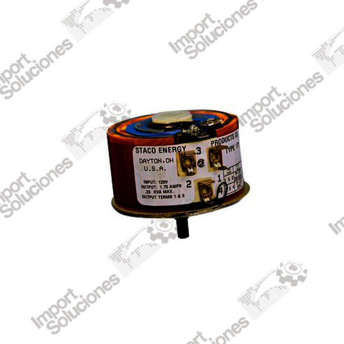 VARIABLE TRANSFORMER (REOSTATO) STACO TYPE 171 120