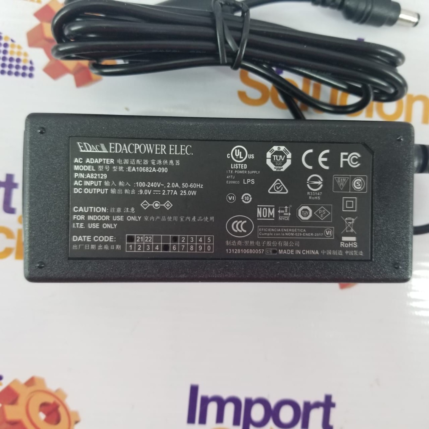 ADAPTADOR PANDUIT PARA IMPRESORA LS8 A 110V
