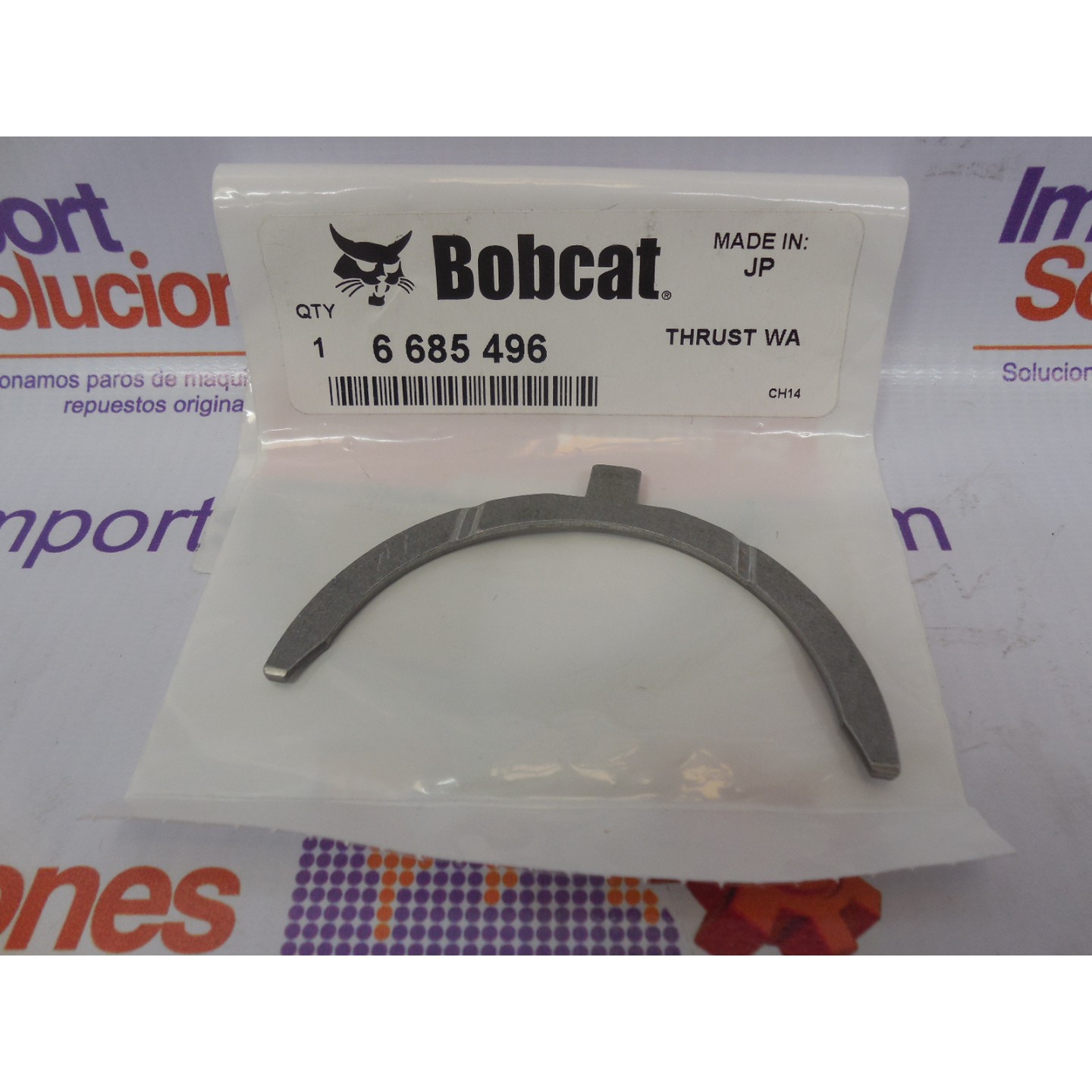 BOBCAT	ARANDELA MEDIA LUNA 6685496	IND. CONSTRUCCIÓN	IND. BUILDING