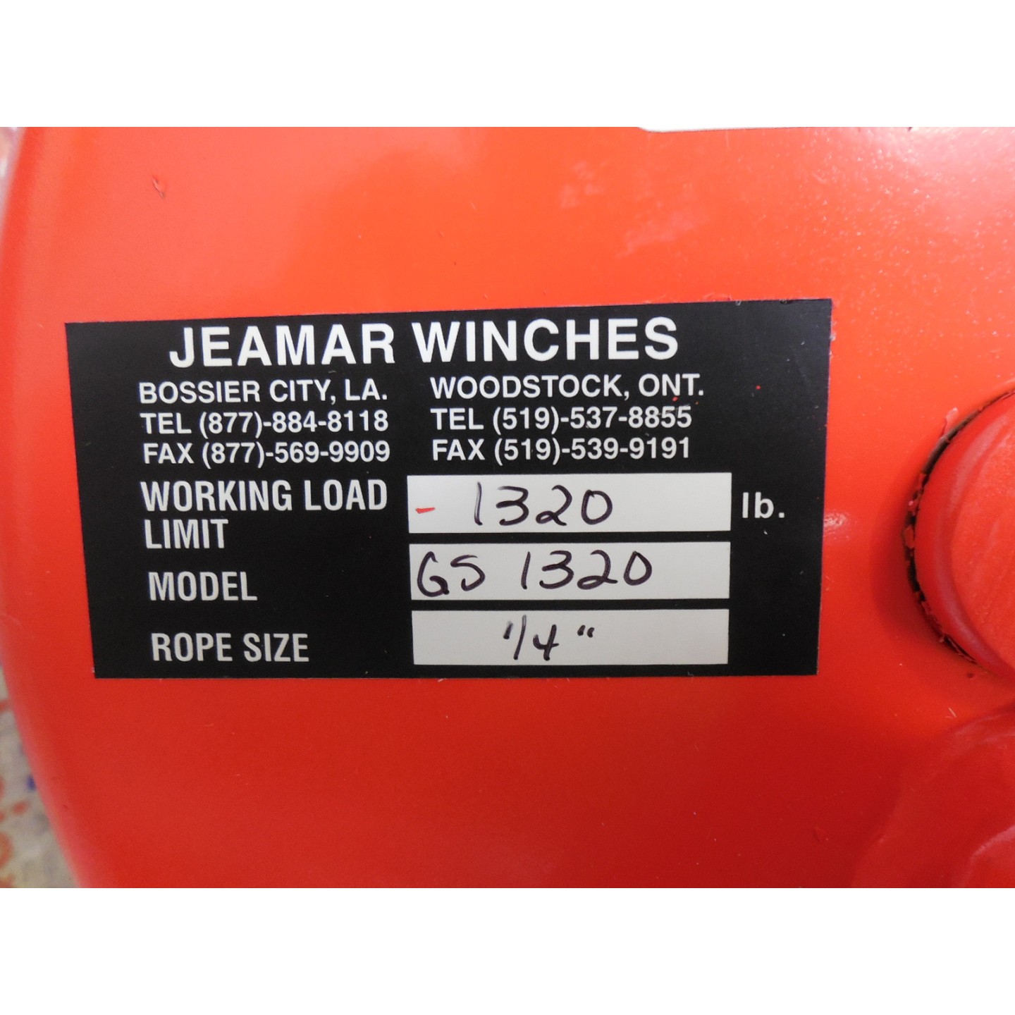 JEAMAR GS1320 IND.PETROLEO Y GAS OIL AND GAS
