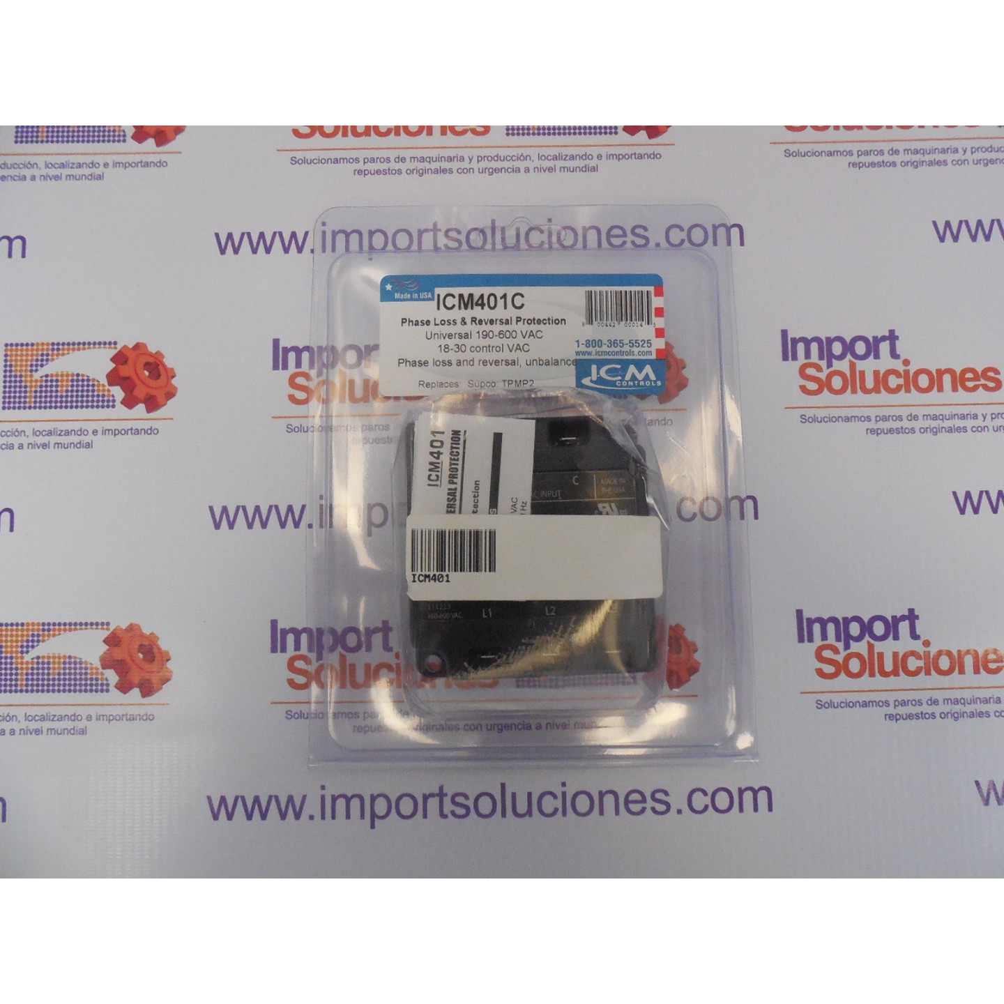 RELE UNIVERSAL MONITOR TRIFASICO ICM