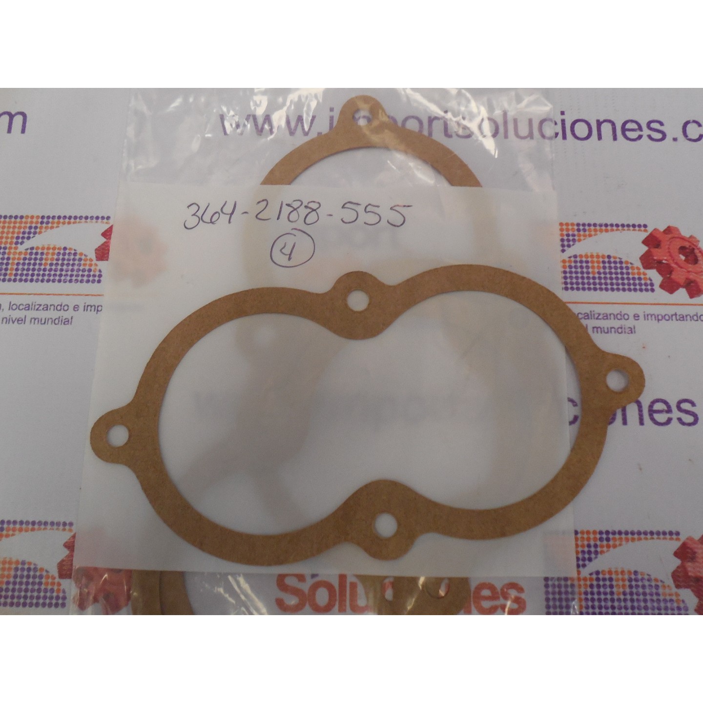 COVER GASKET P/N 364-2188-555 EDWARDS