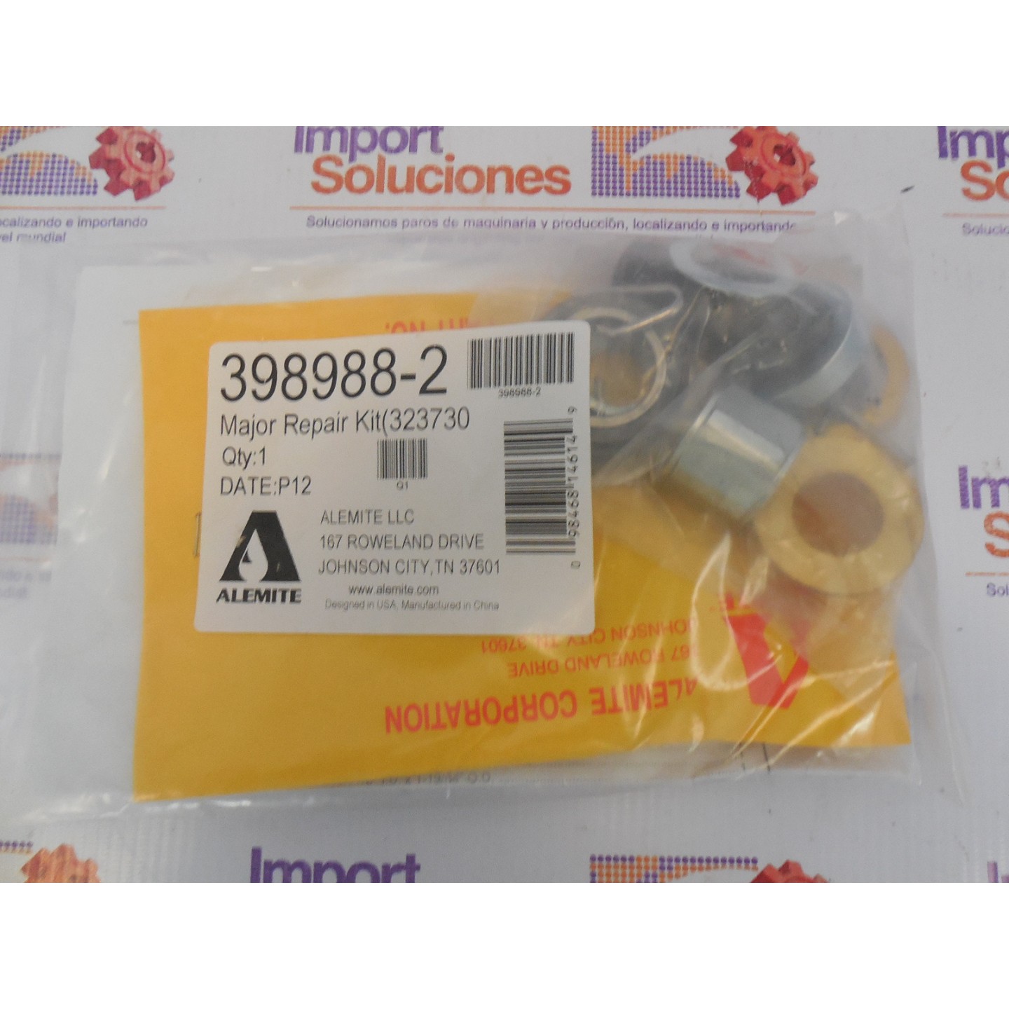 KIT REPARACION ALEMITE BOMBA GRASA RLA-65