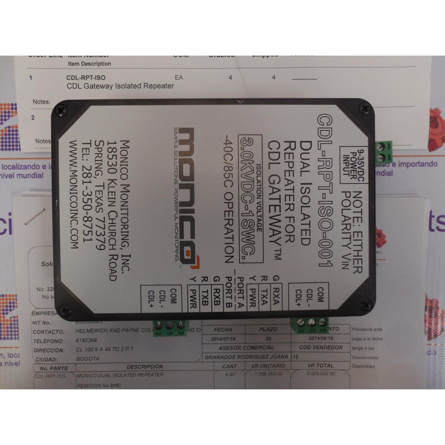 TERMOSTATO FIJO 60º C ¾" NPT REF TWR-5102-GLP-60