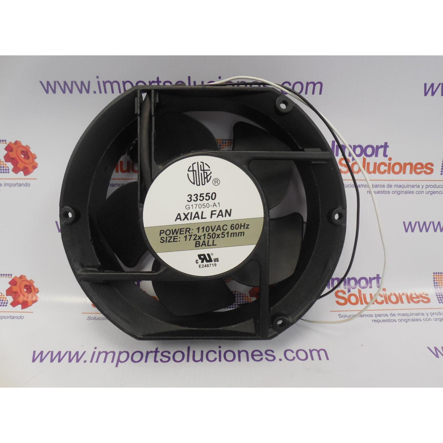 VENTILADOR AXIAL IND EBC