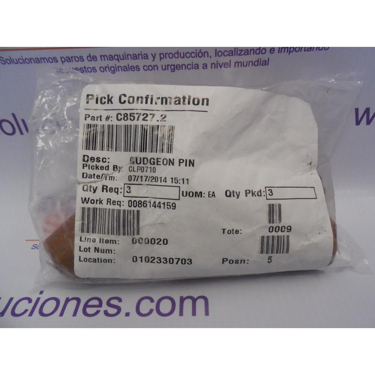 GARDNER DENVER C85727.2 IND.PETROLEO Y GAS