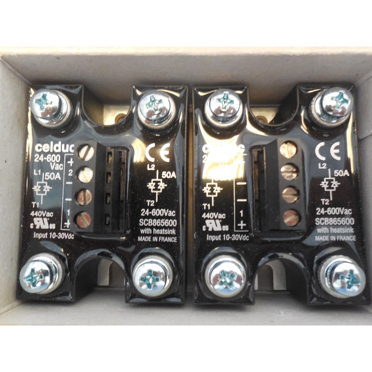 CELDUC 50 A SOLID STATE RELAY