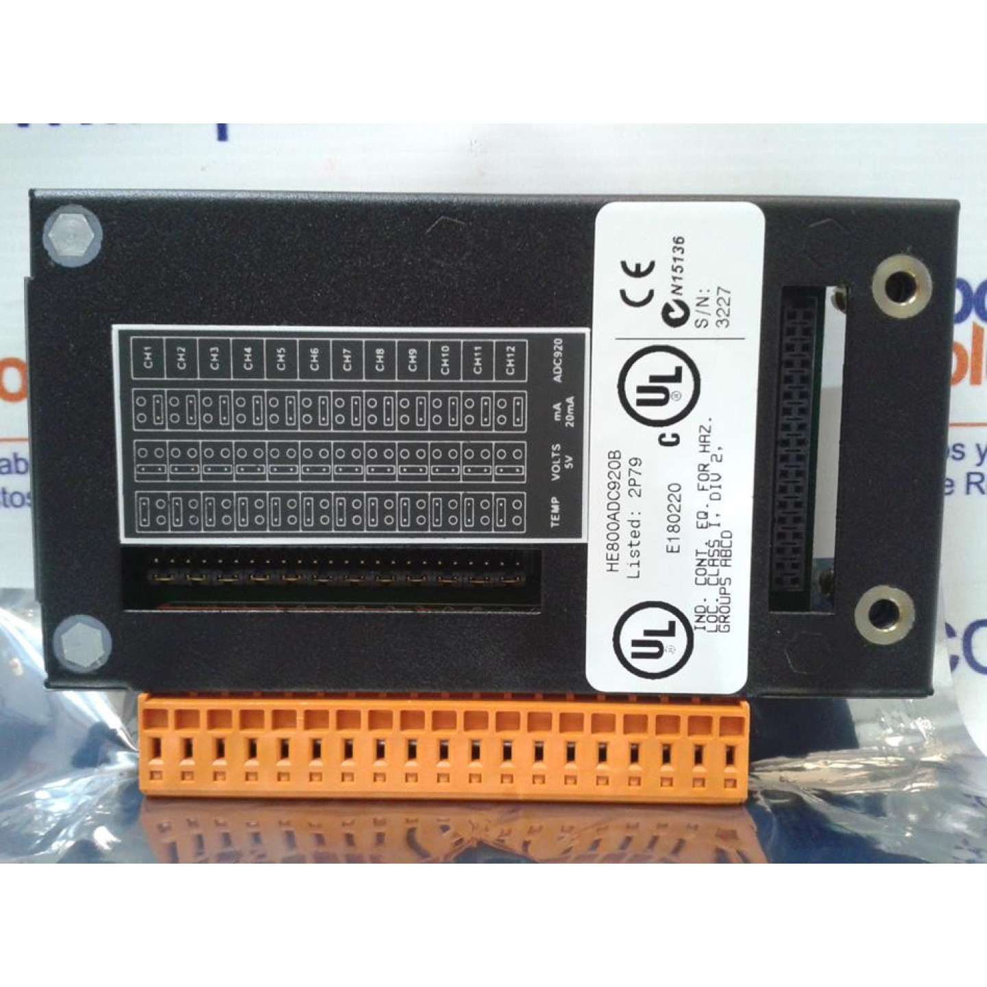TARJETA PARA PLC HORNER APG P/N HE800ADC920B