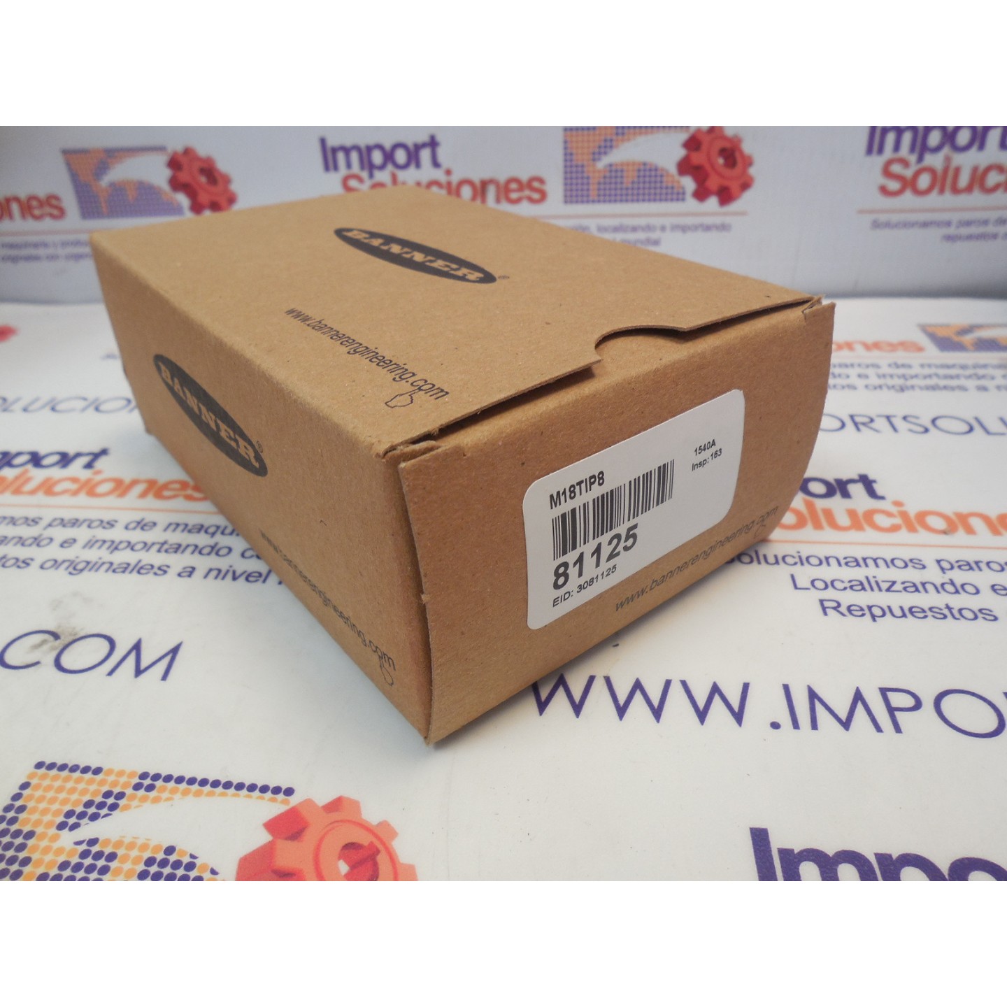 BANNER M18TIP8/18MM SENSORES