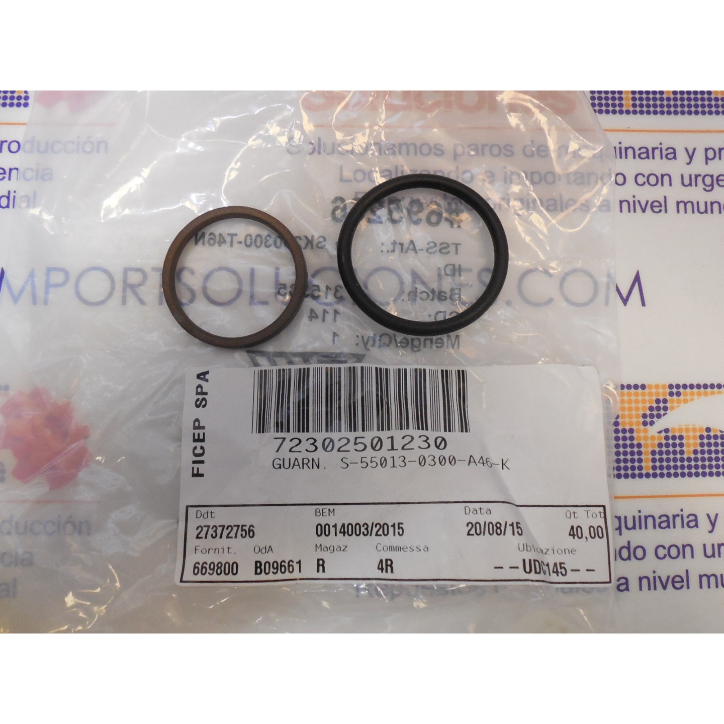 FICEP 72302501230 RESPUESTOS ACEROS Y HIERROS