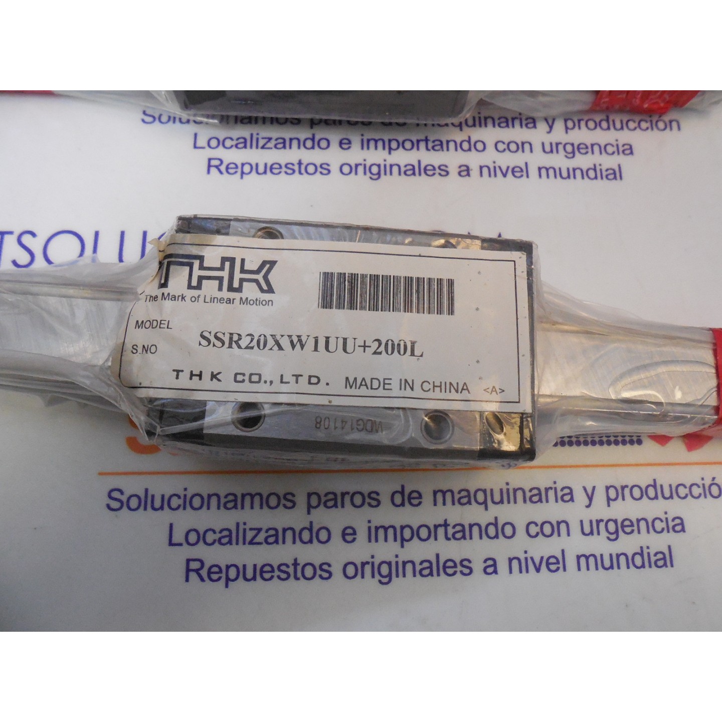 RODAMIENTO LINEAL THK REF. SSR20XW1UUC1 (GK) BLOCK