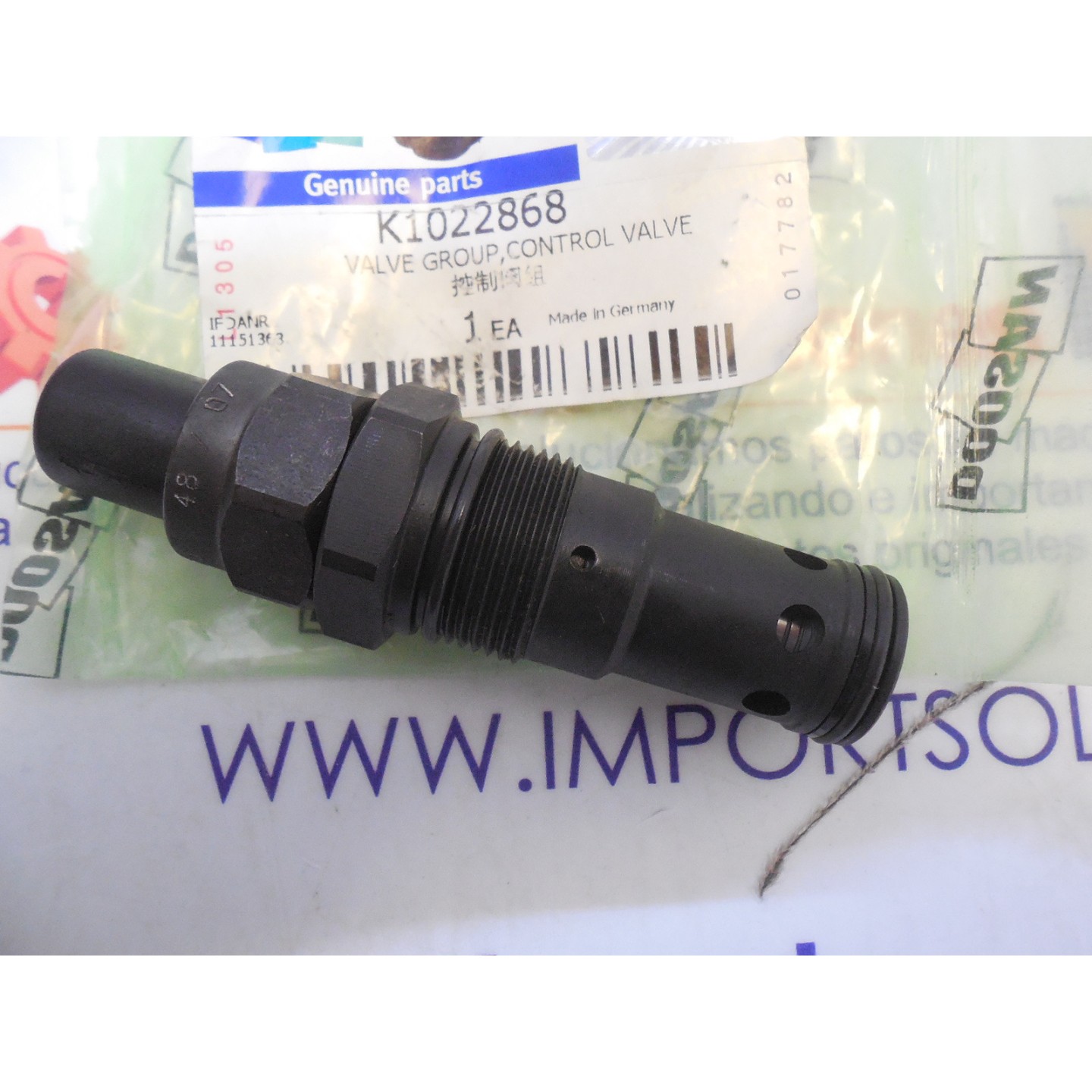 MAIN RELIEF VALVE K1022868