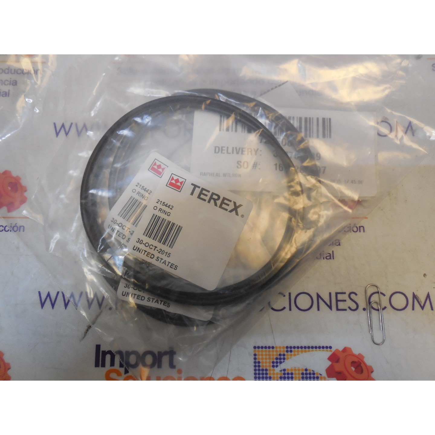 TEREX 215442 IND.TRANSPORTE CARGA
