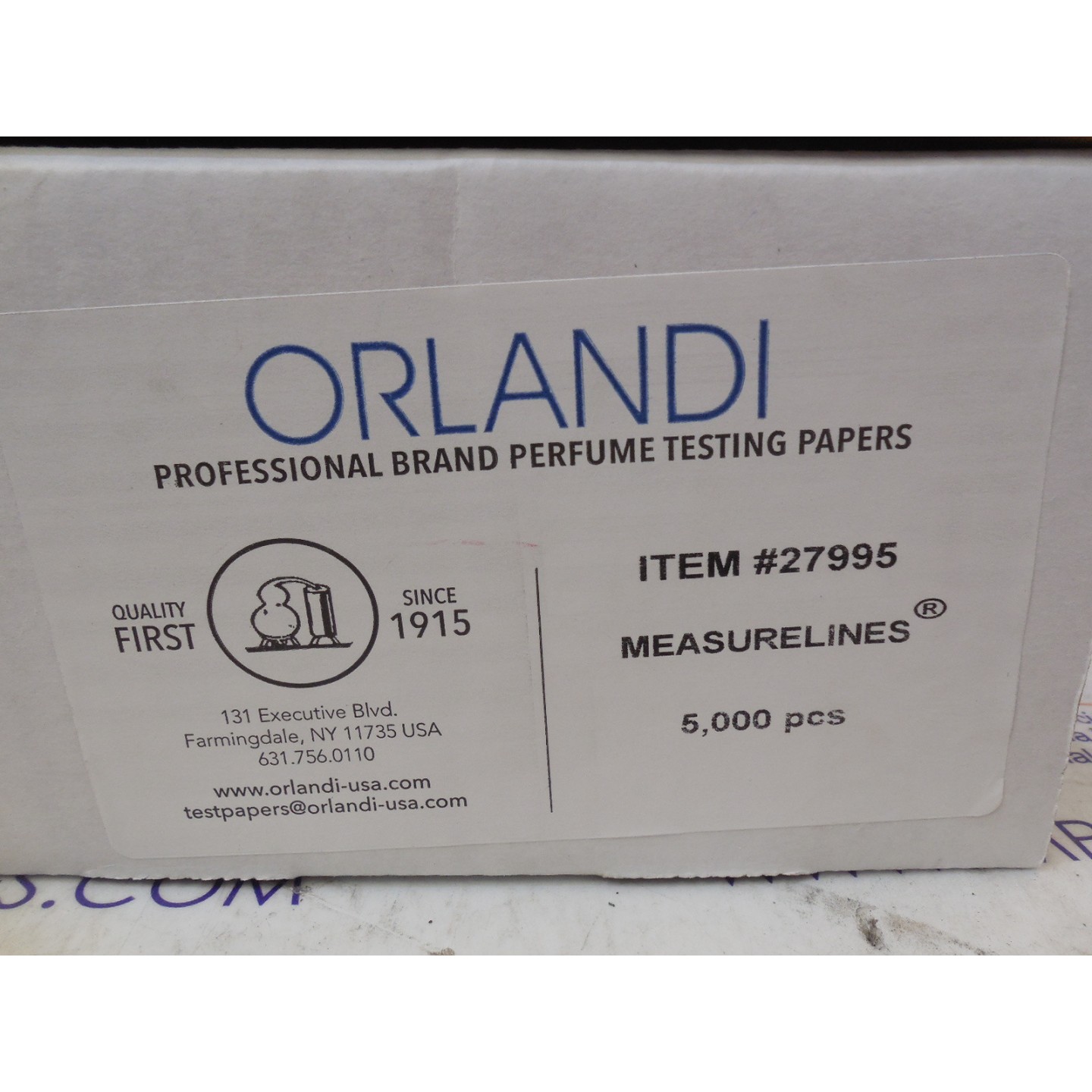 CINTILLAS OLFATIVAS CAJA * 5000 UND
