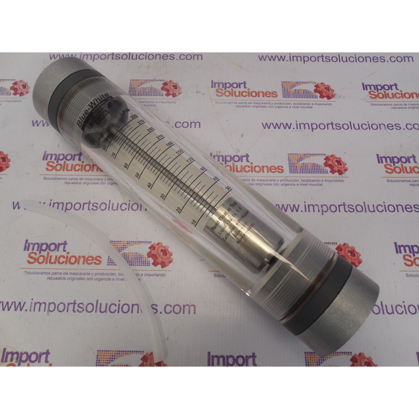 FLUJOMETRO BLUE WHITE