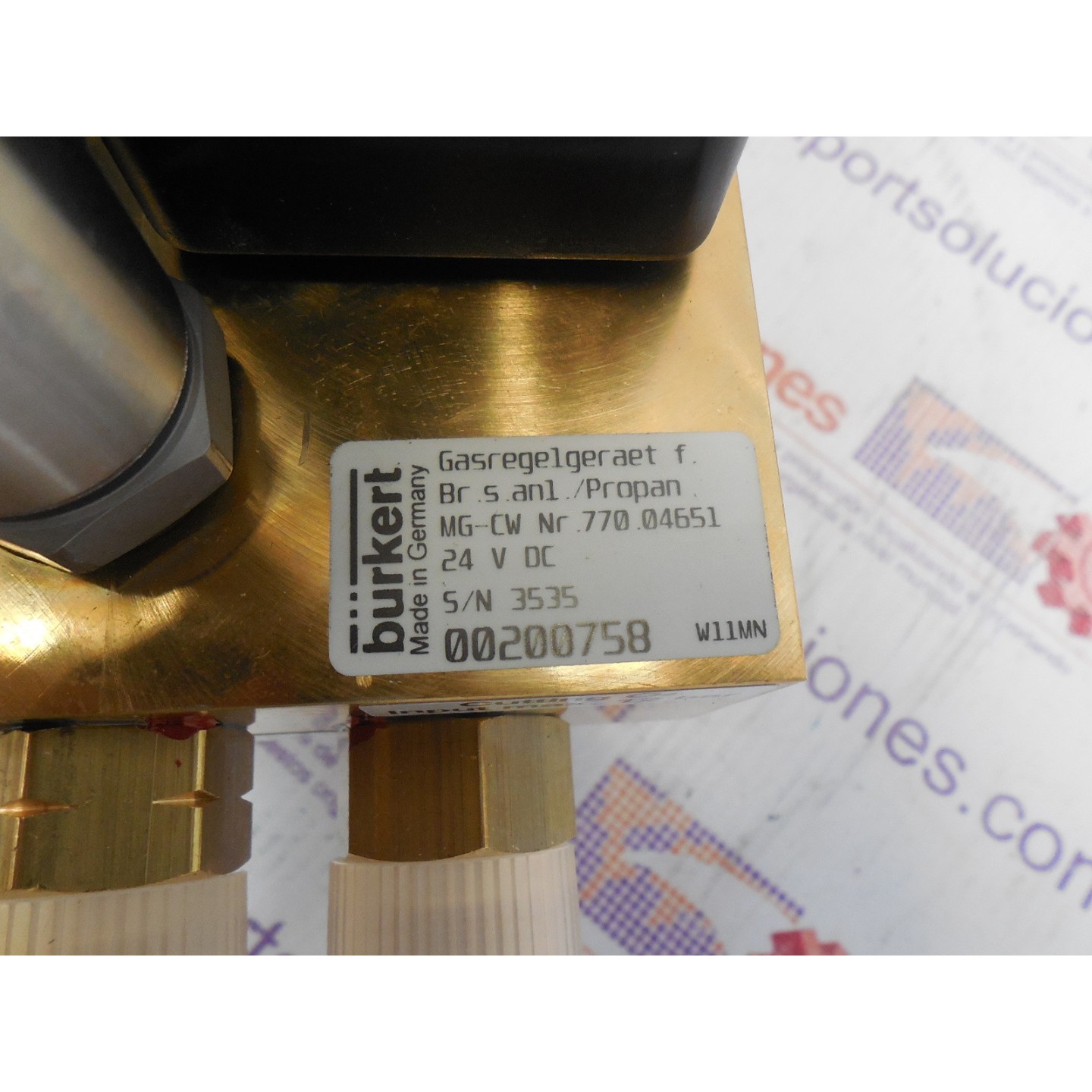 BURKERT 3535 TARJETA