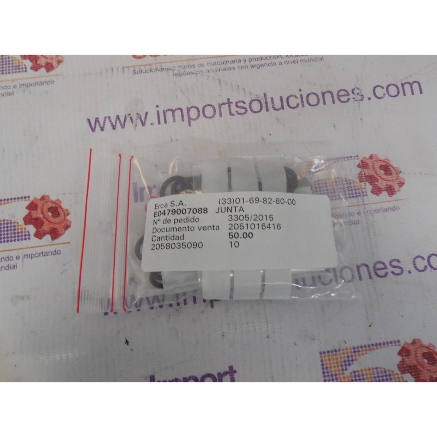 ERCA E0479007088 RESPUESTOS ACEROS Y HIERROS