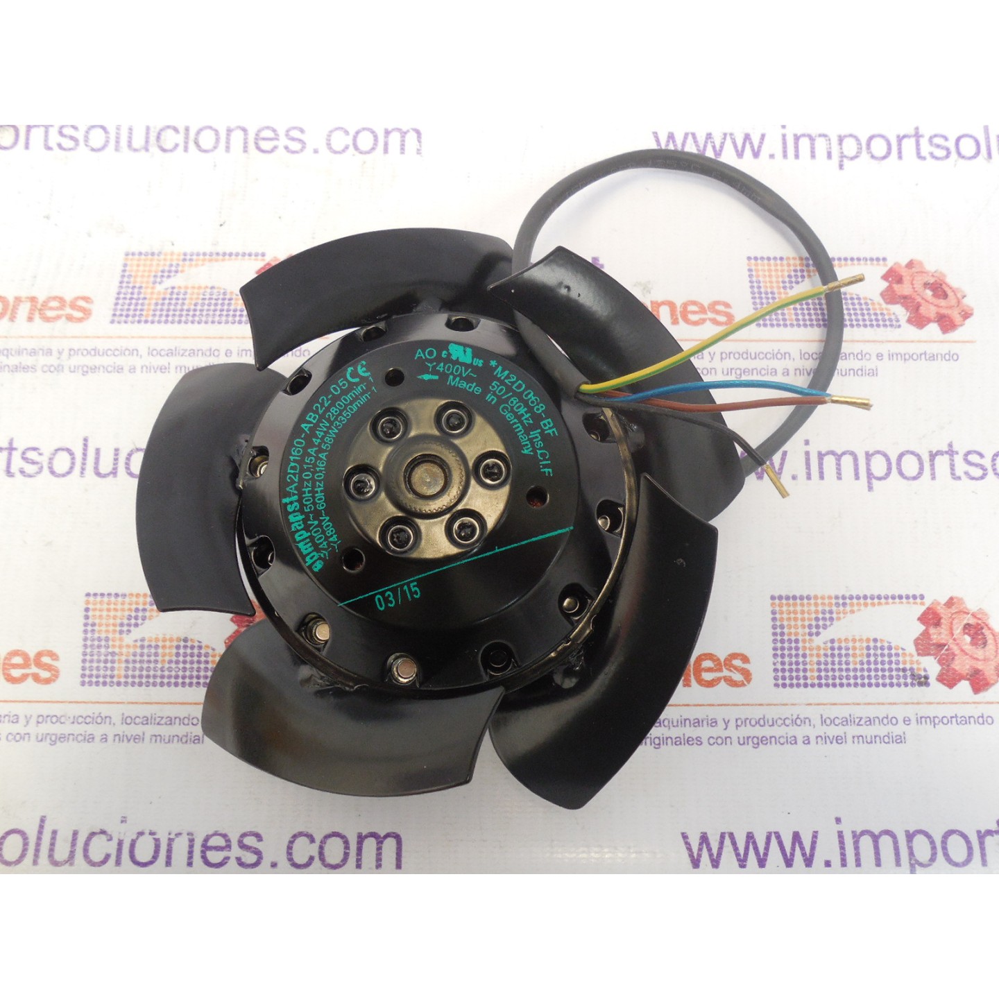 EMB-PAPST 1PH7101-2RF02-0BJ0 VENTILADORES