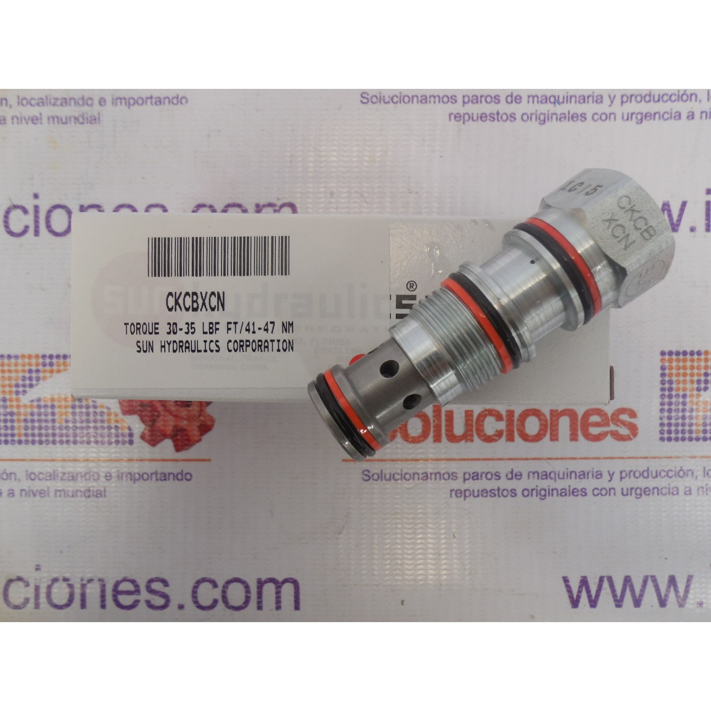 SUN HYDRAULICS ckcb-xcn IND. TRANSPORTE CARGA