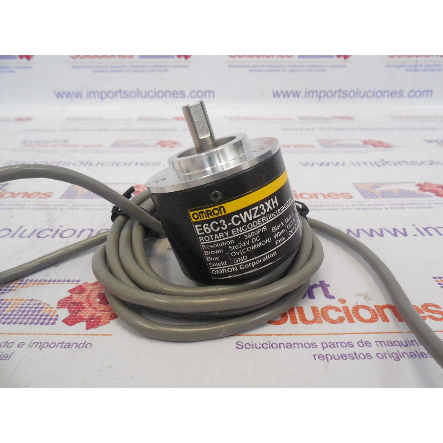 OMRON E6C3-CWZ3XH3 600P/R 2M ENCODER