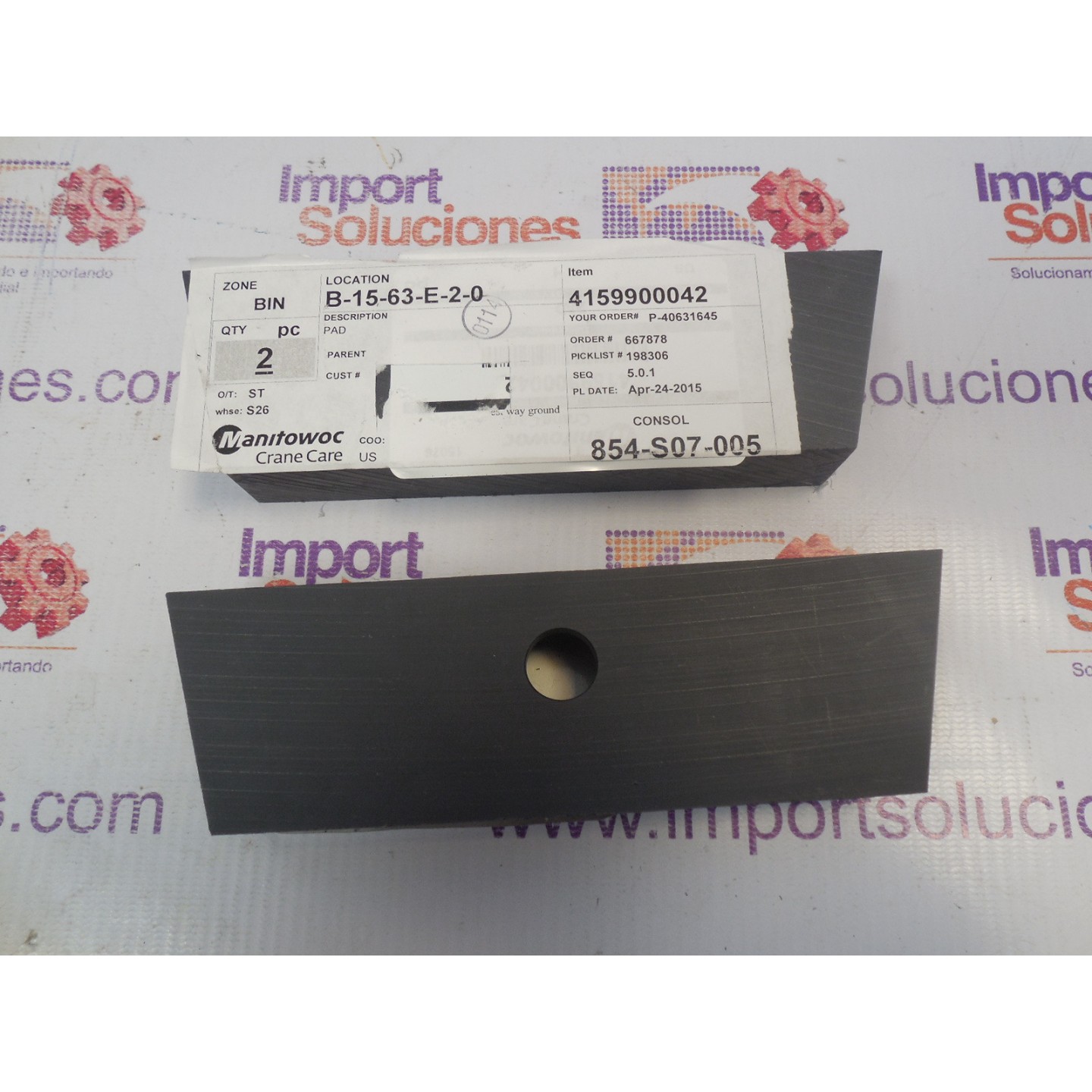 MANITOWOC 4159900042 IND. TRANSPORTE CARGA