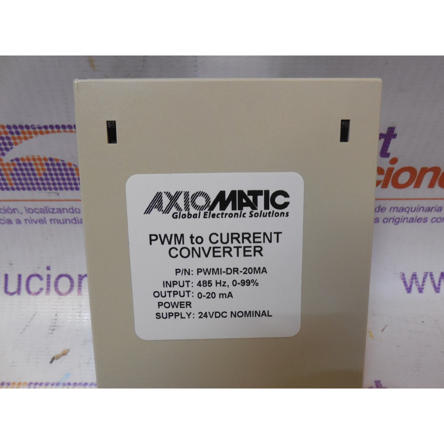 AXIOMATIC PWMI-DR-20Ma CONVERTIDORES