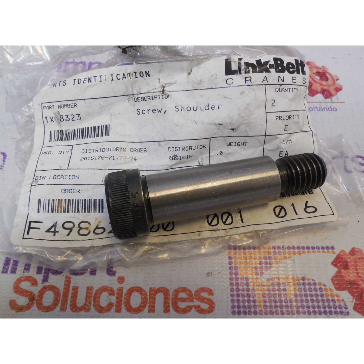 LINK BELT 1X8323 IND. TRANSPORTE CARGA