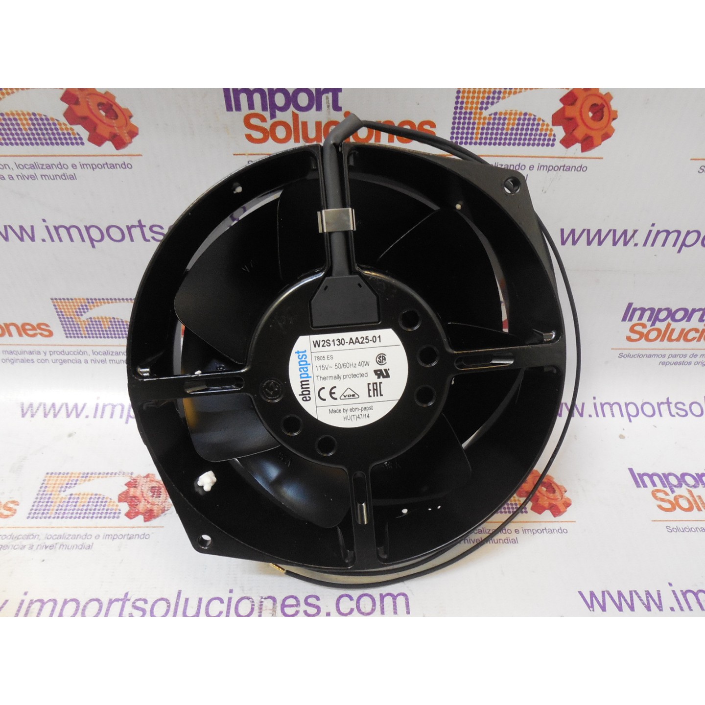 EBM PAPST  W2S130-AA03-01 VENTILADORES