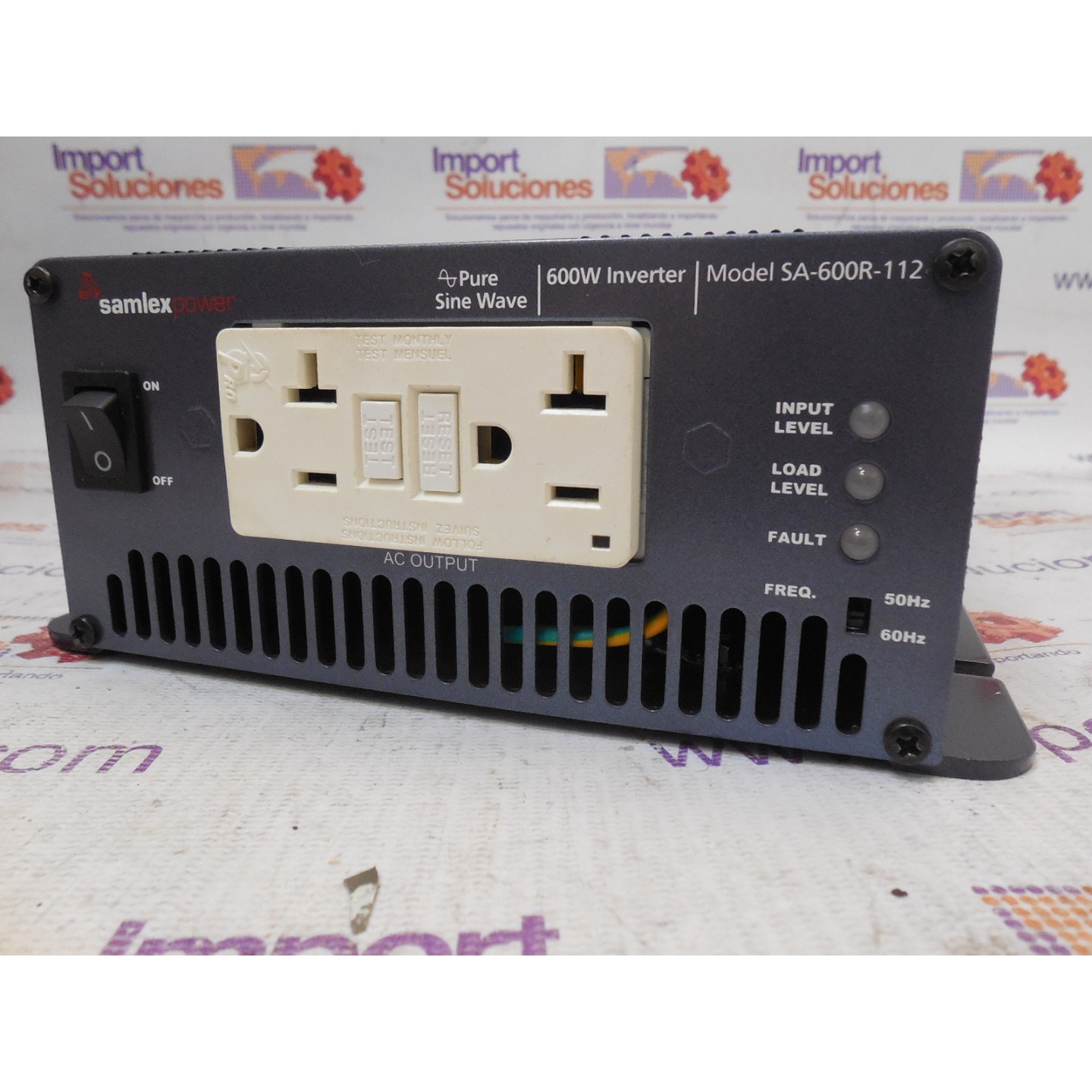 SAMLEX SA-600R-112 IND. ENERGIA ELECTRICA
