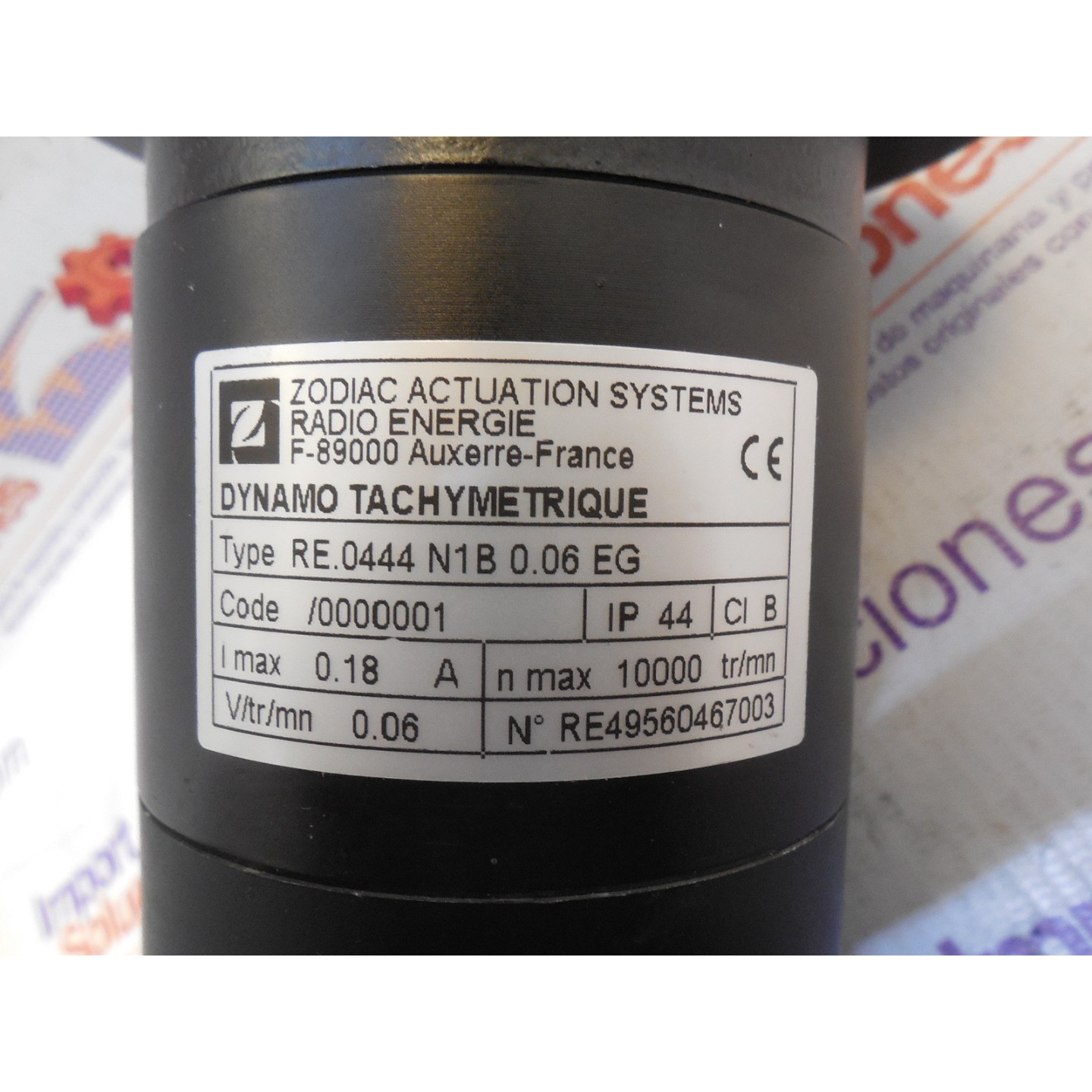 RADIO ENERGIE RE.0444N1B0 IND. PLASTICO Y CAUCHOS