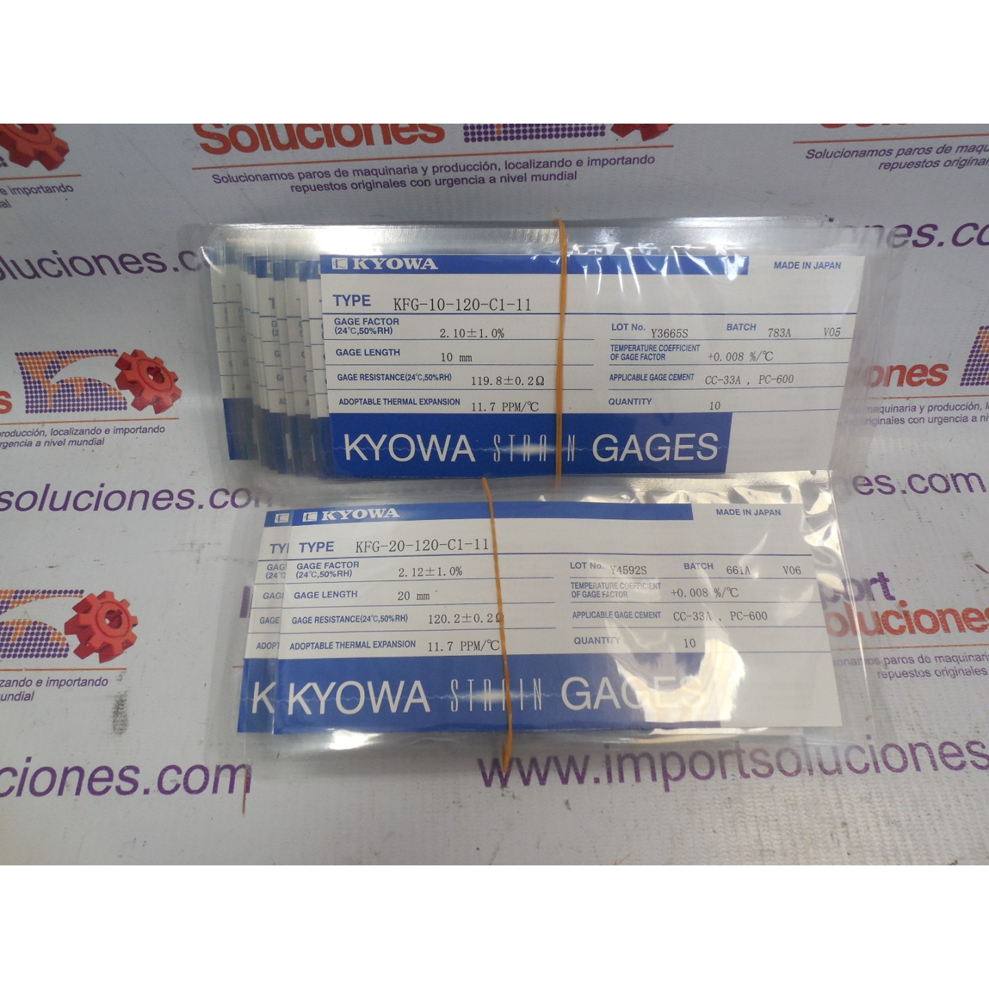 Deformimetros eléctricos KFG-10-120-C1-11