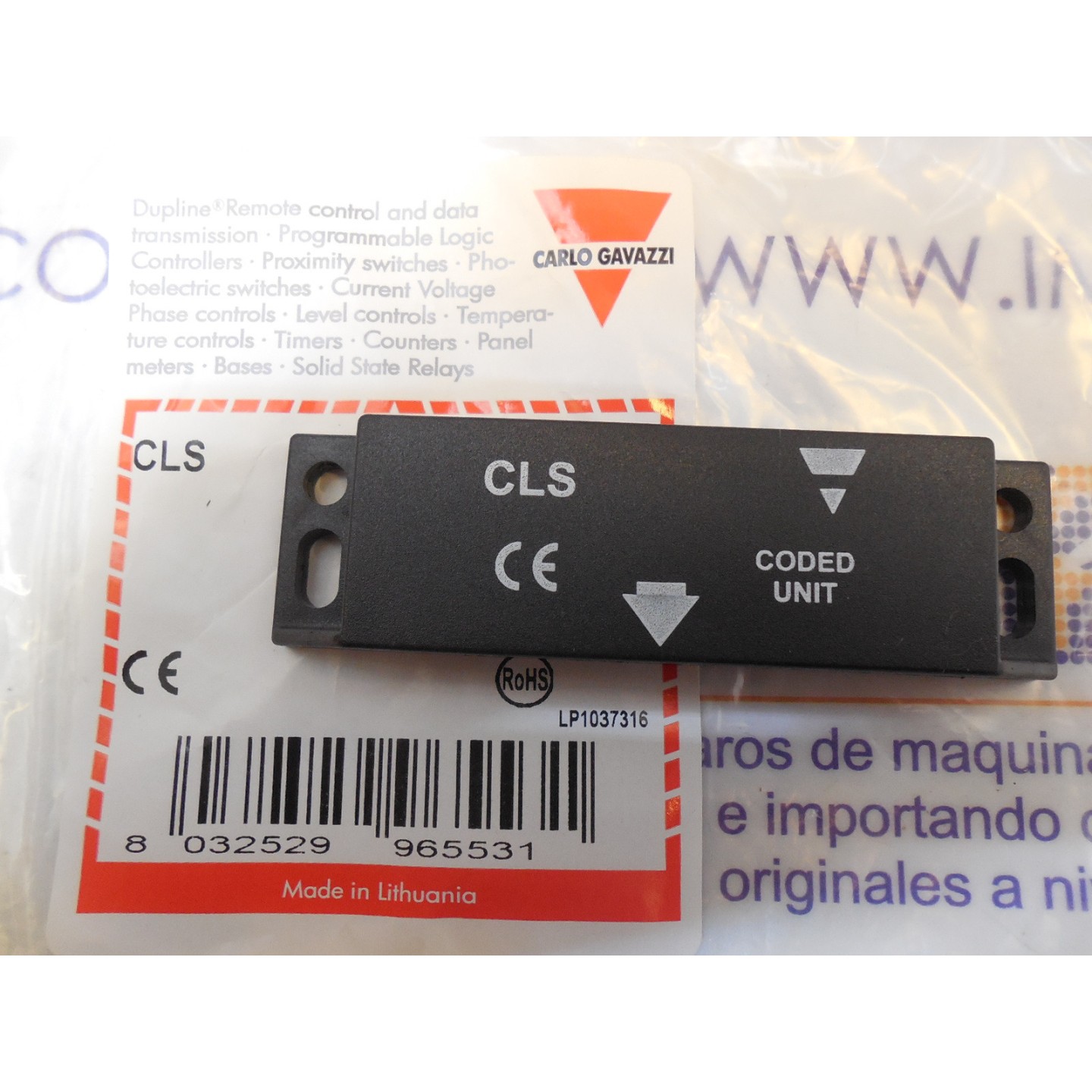 CARLO GAVAZZI CLS  ACTUADORES