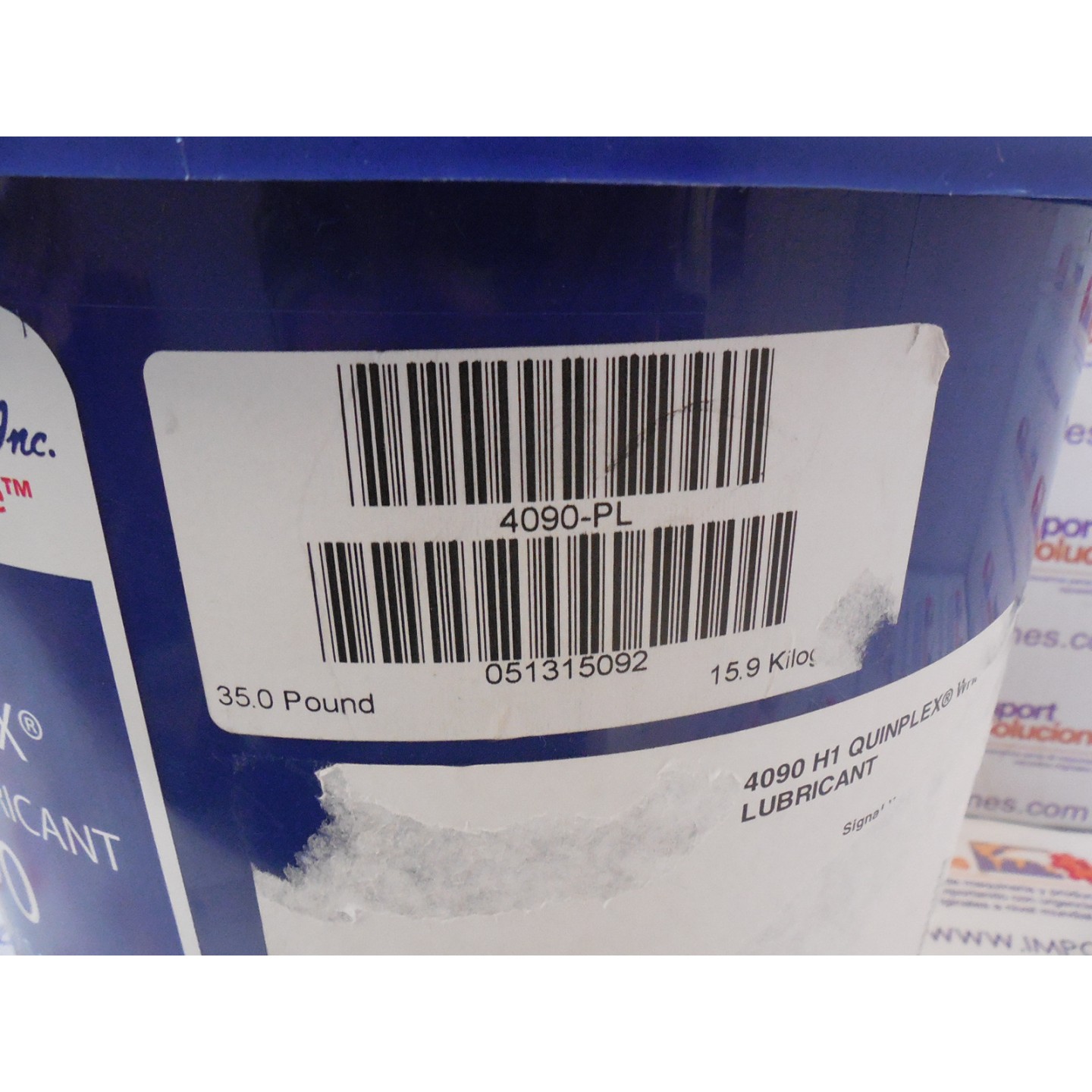CUÑETE DE ACEITE QUINPLEX