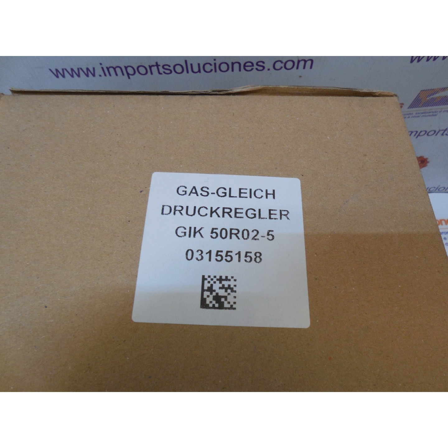 REGULADOR AIRE/GAS GIK50R02-5 N/P 03155158