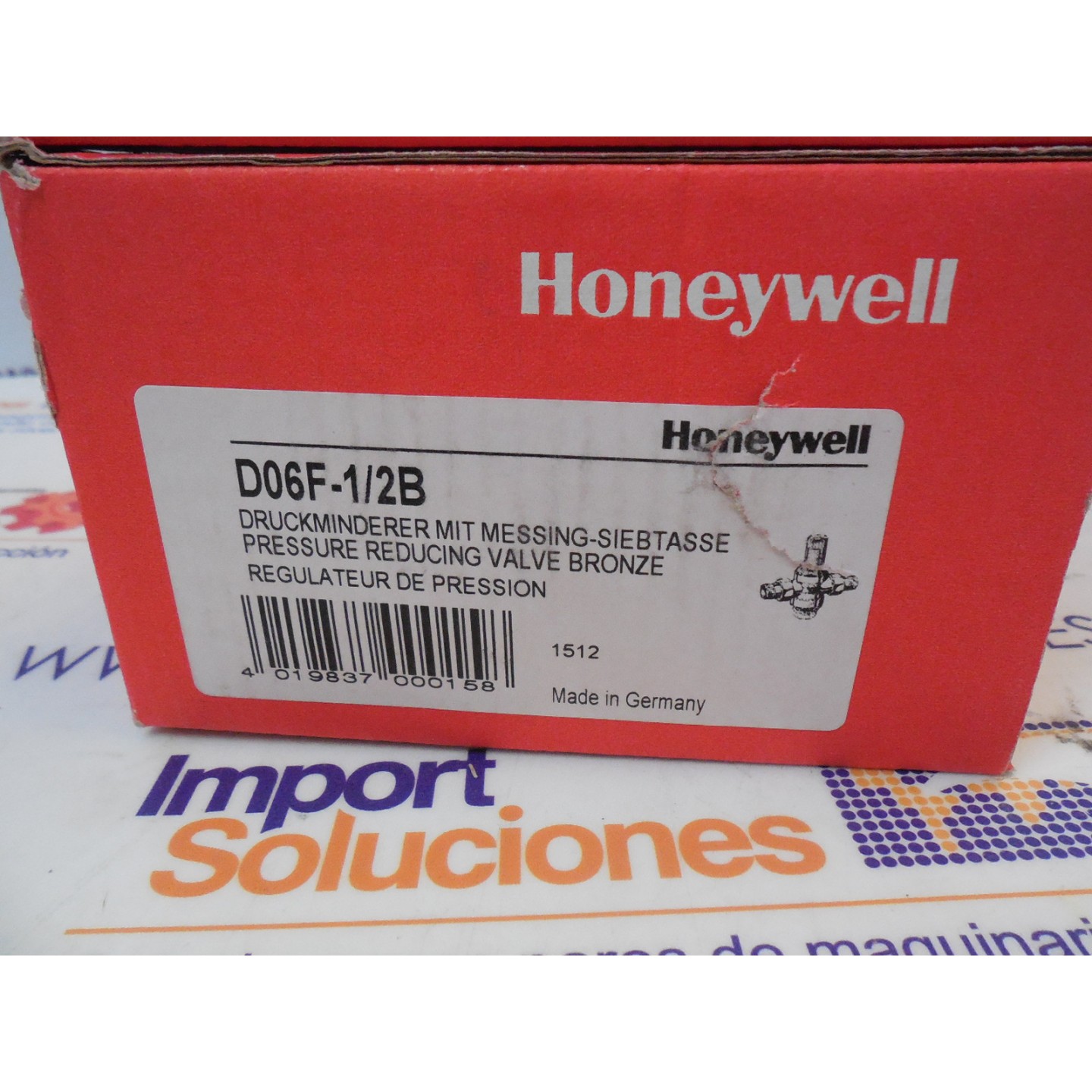 HONEYWELL D06F-1/2B VALVULAS