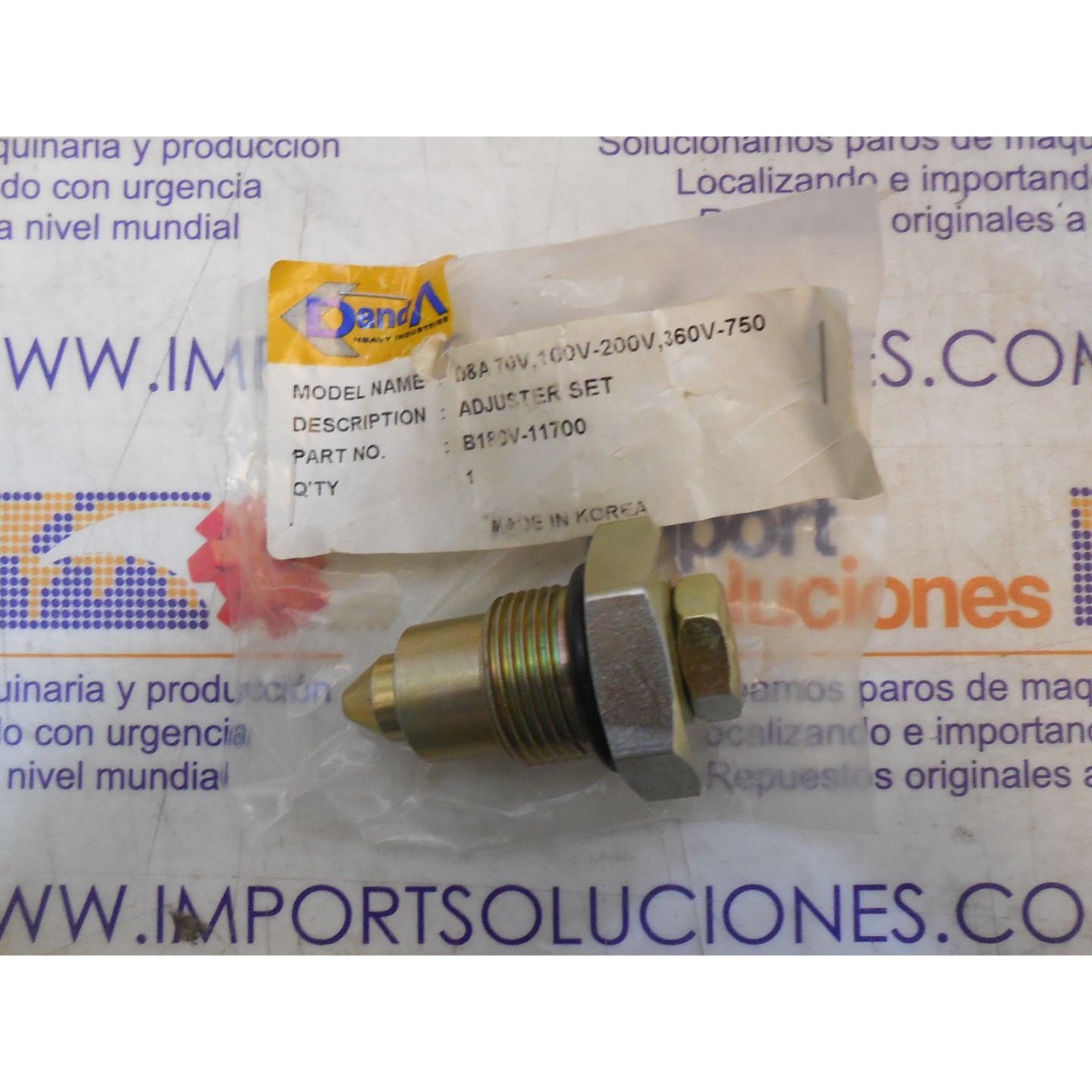 D&A B180V-11700 IND. CONSTRUCCION