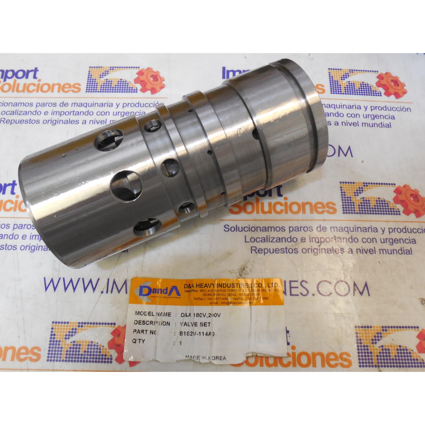 D&A B182V-114A0 IND. CONSTRUCCIÓN