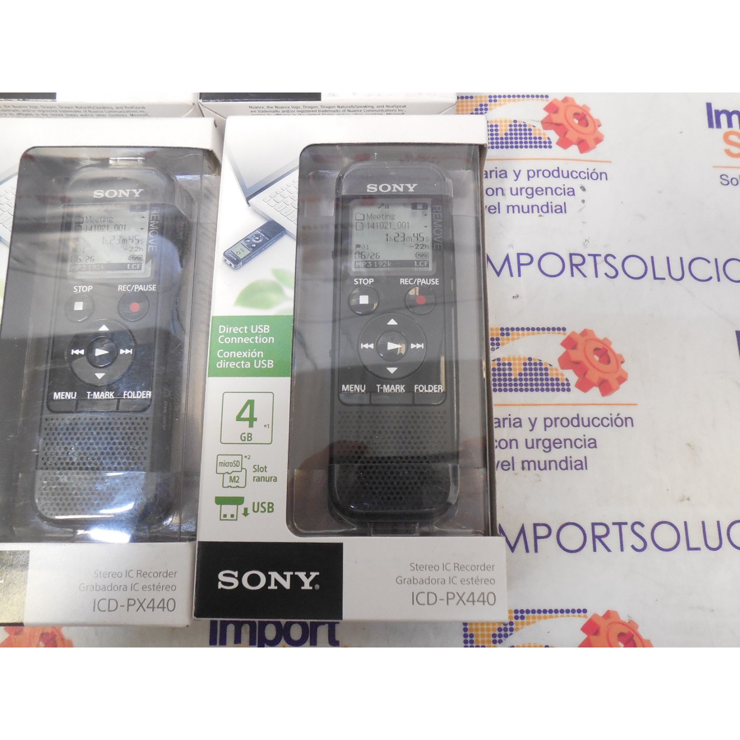 SONY ICD-PX440 IND. COSMETICOS