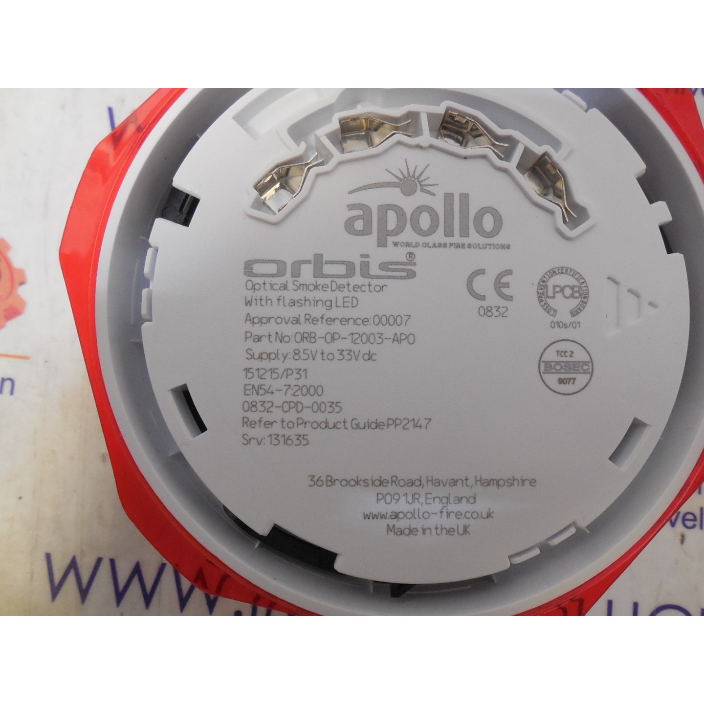 OPTICAL SMOKE DETECTOR
