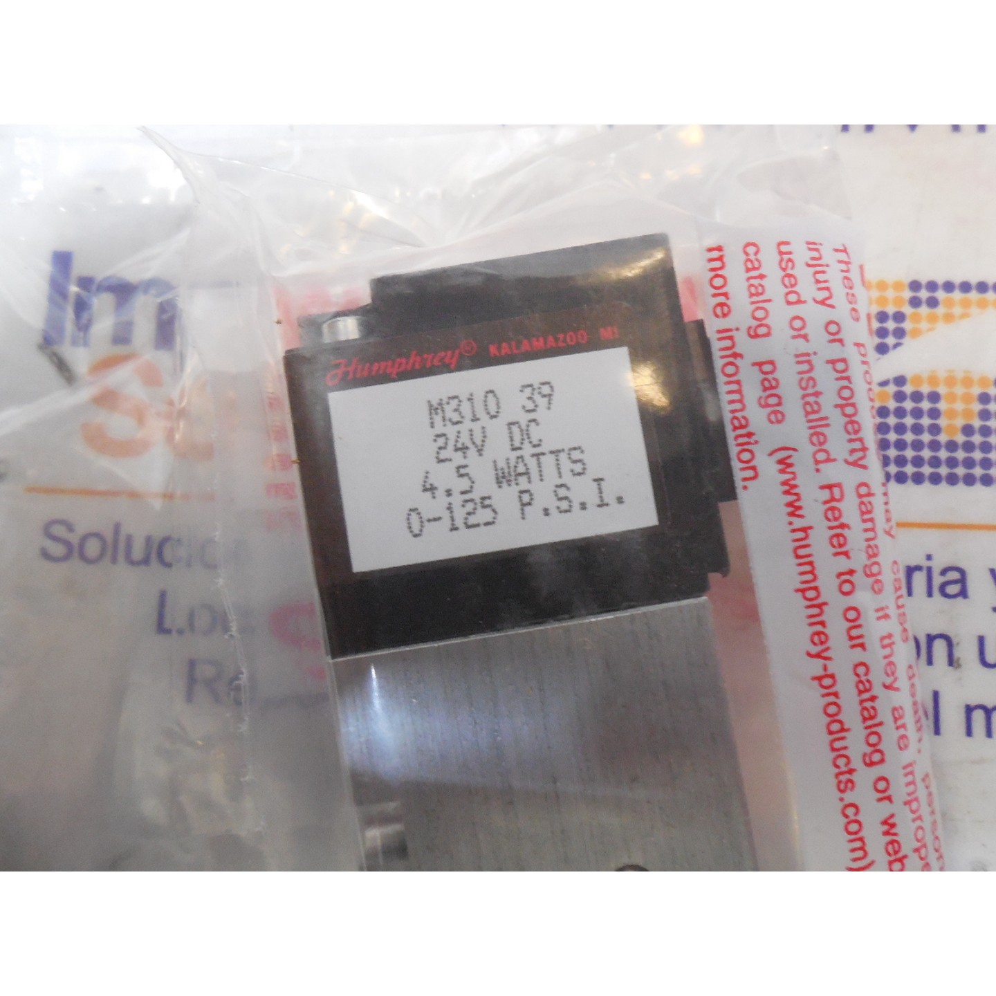 HUMPHREY M310-39-24VDC ELECTROVALVULA