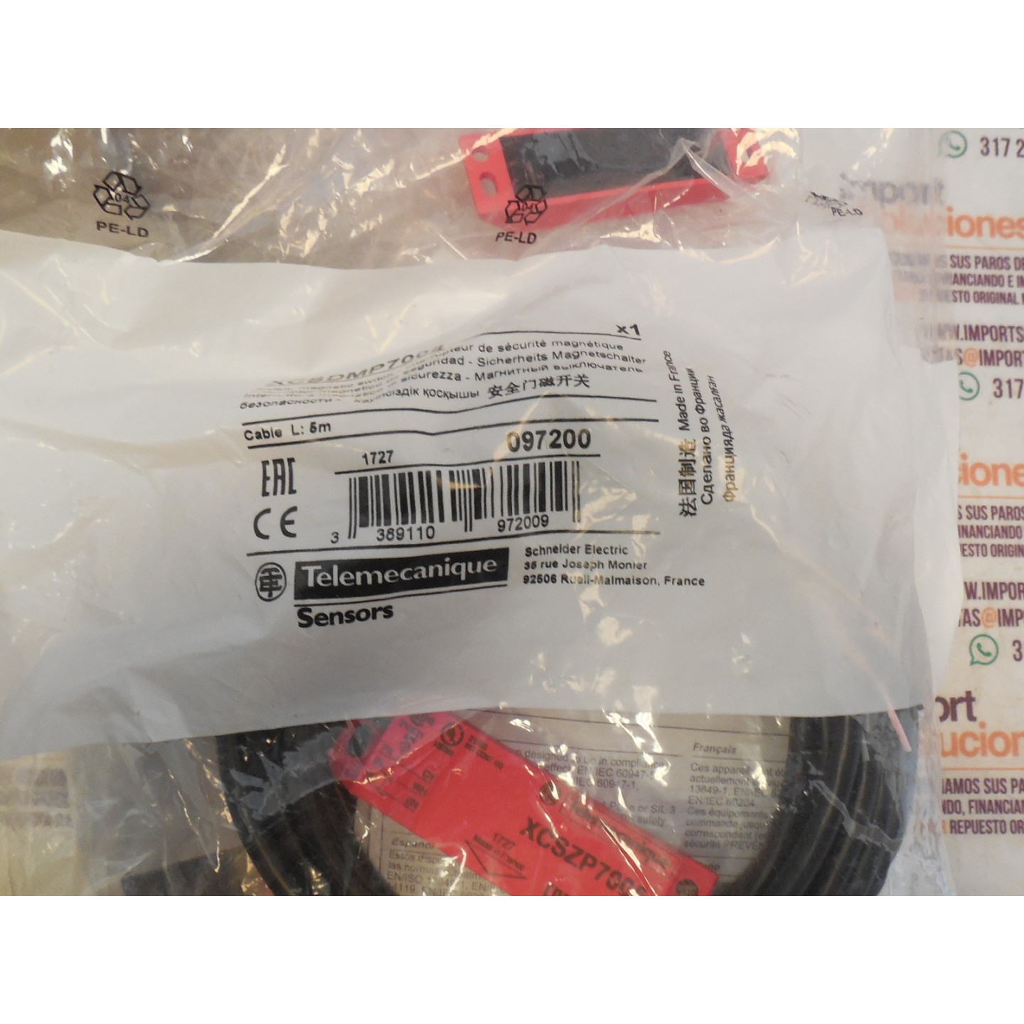 SCHNEIDER XCS-DMP7005 SENSORES