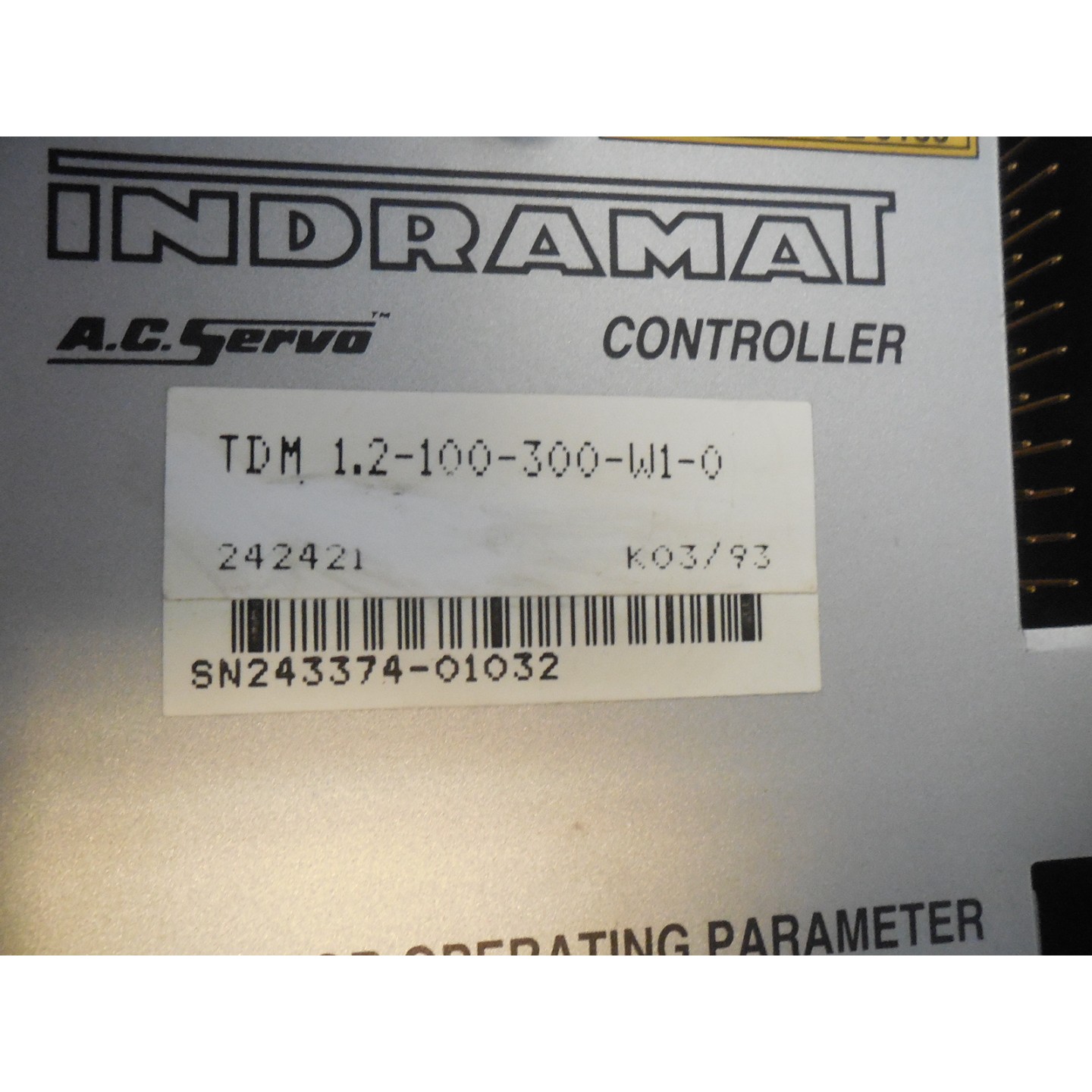 CONTROLADOR SERVO DRIVE REMANOFACTURADO