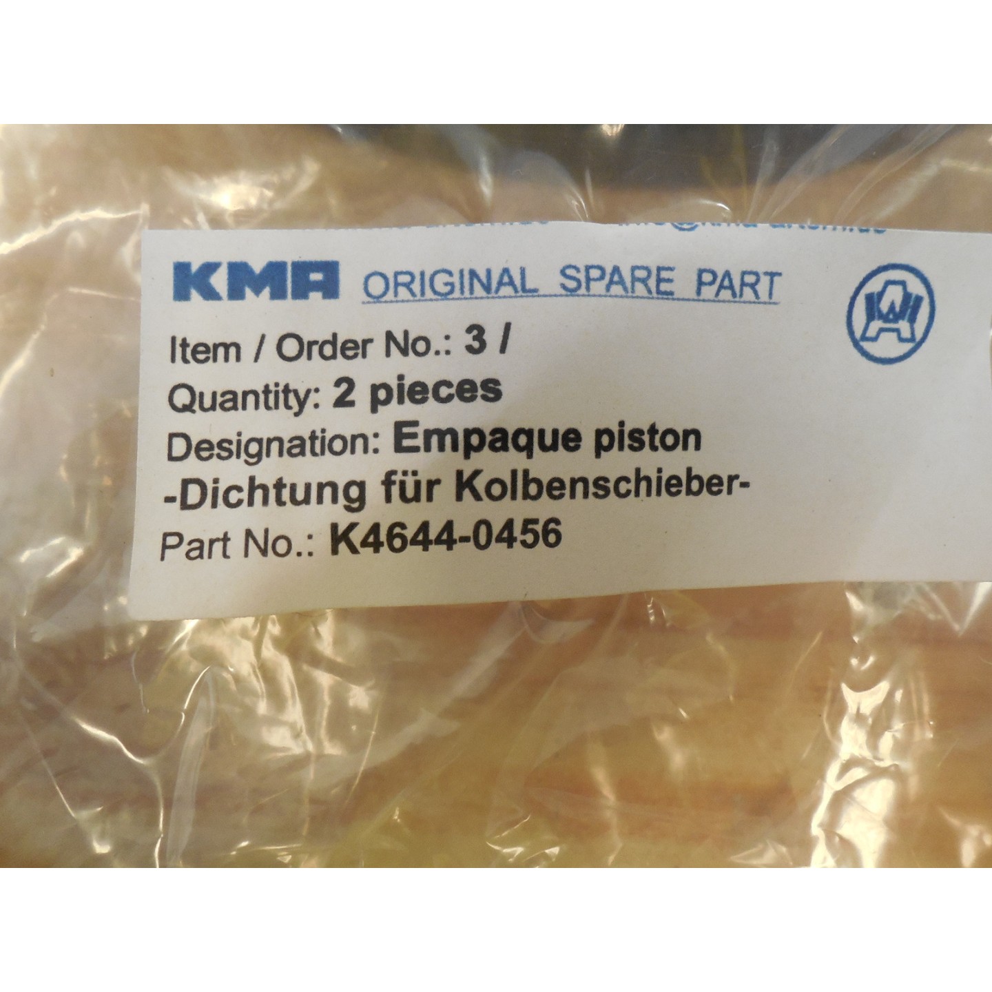 KMA K4644-0456 PISTONES