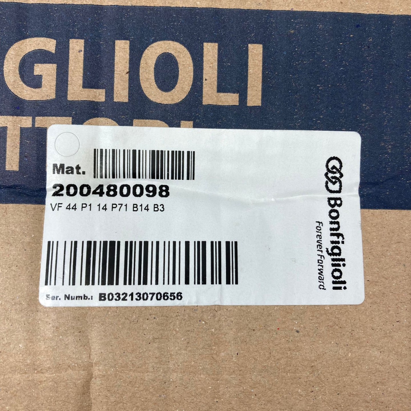 BONFIGLIOLI VF44 P71B14