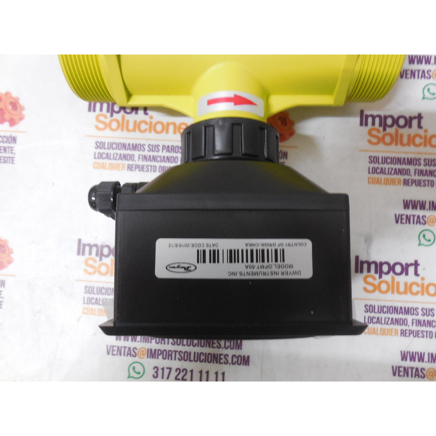 MACROMEDIDOR DE 2" PARA AGUA RESIDUAL DWAYER