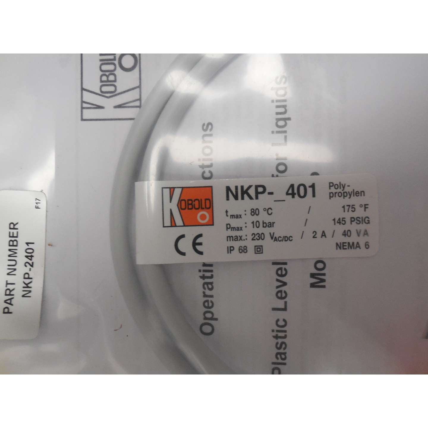 KOBOLD NKP-2401 INTERRUPTORES