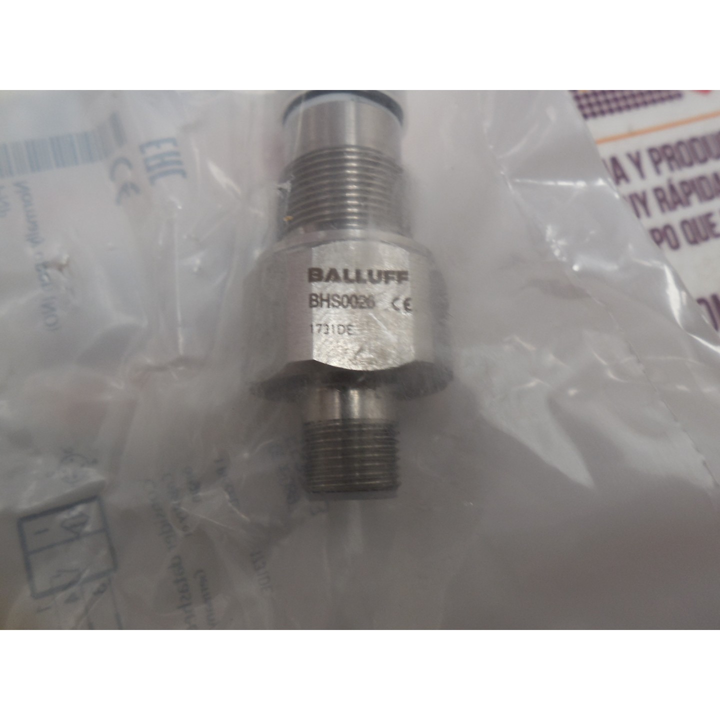 SENSOR INDUCTIVO BALLUFF